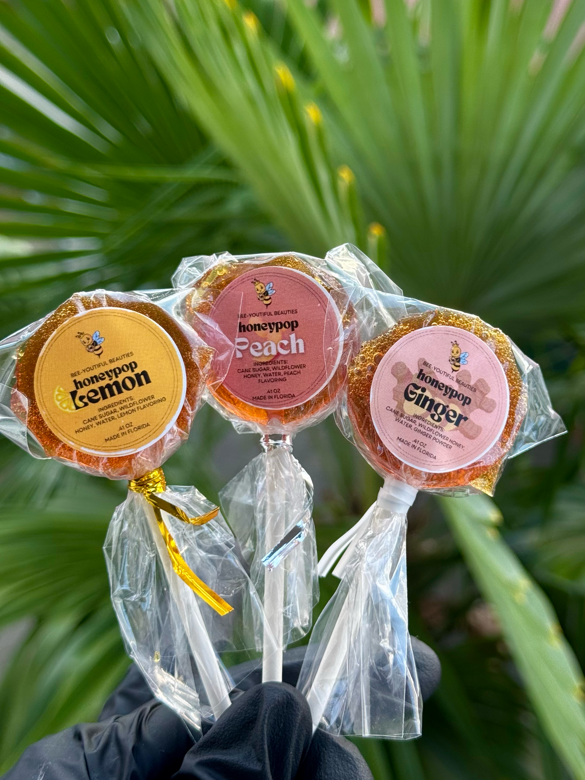 HONEY LOLLIPOPS
